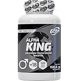 6PAK Nutrition - Alpha King - Erweiterte Testosteron-Booster - Muskelmasse -...