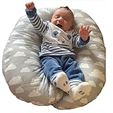 TRAUMREITER Baby Lounger Babynest Stillkissen Nestchen Babynestchen Kokon Kuschelnest für...