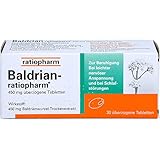 BALDRIAN-RATIOPHARM überzogene Tabletten 30 St