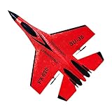 Eastuy RC Flugzeug 2.4 GHz Ferngesteuertes RC Plane Toy SU-35 Miniatur Flugmodell Outdoor...