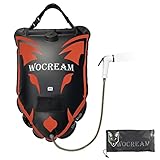 Wolf-Head Camping Dusch Outdoor, 6,6 Gallonen/25L Camping Duschtasche, großer...