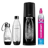 SodaStream Wassersprudler TERRA Vorteilspack mit CO2-Zylinder, 2x 1L spülmaschinenfeste...