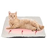 GingerUPer Heizdecke Katze 60 x 45 cm,Selbstheizende Decke für Katzen & Hunde,...