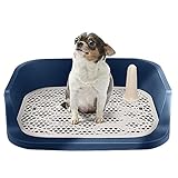 Tragbarer Toilettentrainer für drinnen und draußen -Hundetoiletten -Pee Pad Holder -...