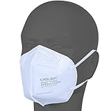 AUPROTEC 50 Stück FFP2 Maske Atemschutzmaske EU CE 0370 Zertifiziert EN149:2001+A1:2009...