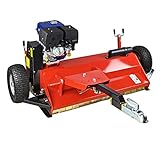 ATV Schlegelmulcher Mähwerk Mulcher BSM120RS 120 cm mit Benzinmotor 8,5 kW