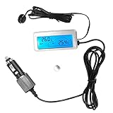 Auto-LCD-Display-Thermometer, Digitales 12-V-LCD-Display für den Innen- und...