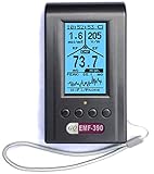 Fortschrittliche elektromagnetische Mehrfeld Strahlung EMF-390 3-in-1 EMF ELF RF HF meter...