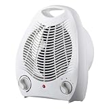 TOPPERFUN Mini Heizlüfter Tragbare Elektroheizung mit Temperaturregelung für Büro und...