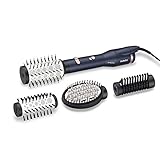 BaByliss AS500E Rotierende Warmluftbürste Set Digital Sensor Ionic, 650 W