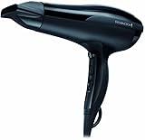 Remington Haartrockner Ionen [leicht] Pro-Air (2200 W, Keramik-Ionen-Ring, Stylingdüse, 3...