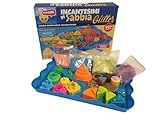 Magischer Sand für Kinder, kinetischer Sand, 500 g, mit Tablett und 20 Ausstechformen...