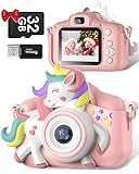 Kinderkamera, Gofunly Kinder Kamera 1080P 2,0-Zoll-Bildschirm Kamera Kinder mit 32GB...