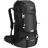 HOMIEE Wanderrucksack 50L, Herren Damen Wasserdichter Trekkingrucksack Reiserucksack...