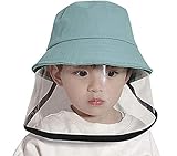 Taiduosheng Kinder Gesichtsschutz-Visiere, Anti-Spuck-Kappe, UV-Schutz,...