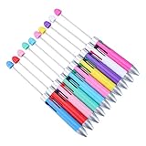 Diheohg 10 Stück Perlenstift, Vierfarbiger Nachfüllstift, DIY-Business-Nachfüllstift,...