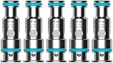 Aspire AF Mesh Coil Verdampferkopf, Zubehör für e Zigarette, 5er Pack, AF 1,0 Ohm, ohne...