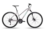 HEAD Damen I-Peak II Crossbike, Grau matt/Mint, 50 cm