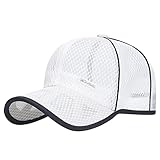 Bekleidung Größe Männer Damen Bestickte Buchstaben Baseball Cap Mesh Atmungsaktive...