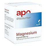 Magnesium Kapseln 400 Mg 105 stk