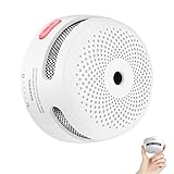 X-Sense Rauchmelder 10 Jahre Batterie, Mini Feuermelder, Brandmelder, Photoelektrischer...