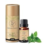 Ätherisches Melissenöl, 5 ml, rein und 100% natürlich, ideal für Aromatherapie und...