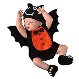 Halloween Jumpsuit Kinder kuschelig Jogginganzug mädchen Baby Pyjamas Baby Handschuhe...