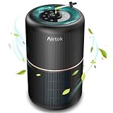 AIRTOK Luftreiniger Allergiker mit Aromatherapiefunktion, HEPA Luftfilter von Schimmel...