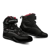 SHIMA EXO Vented, Motorradschuhe für Männer - Verstärkte Straßenreitschuhe mit...