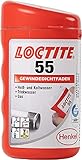 LOCTITE 55, Gewindedichtfaden für schnelle Dichtung, Gewindedichtung für Rohrgewinde und...