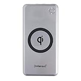 Intenso 7343531 Powerbank WPD10000, externes Ladegerät mit Wireless Charging, Power...