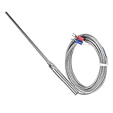 Oumefar Temperatursensor, stabile Leistung 0-400 ℃ Thermoelement mit 1 Thermoelement...
