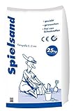 Hamann Mercatus GmbH Aktionsspielsand Spielsand Kinder Sandkasten Sand 25 kg - gesiebt &...