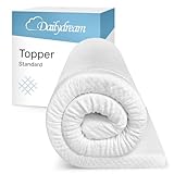 Dailydream viscoelastischer Matratzentopper “Model M“ mit Memory Foam Effekt,...