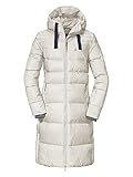 Schöffel Damen Down Coat Kenosha L, wind- und wasserabweisender Daunenmantel mit...