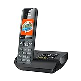 Gigaset COMFORT 520A - Schnurloses DECT-Telefon mit Anrufbeantworter - Elegantes Design -...