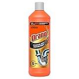 Drano Power Gel Rohrfrei Abflussreiniger, Rohrreiniger, für Küche & Bad, entfernt...