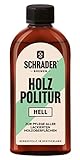 Schrader Holz Politur hell - Möbelpolitur - frischt lackierte Holzmöbel auf - 250ml -...