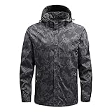 Herren Thermomantel Herren Casual Sport Sweatshirt Langarm Reißverschluss Kapuzenjacke...