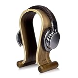 kalibri Kopfhörerhalter Kopfhörerständer Universal aus Holz - Kopfhörer Halter Gaming...