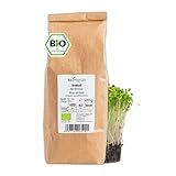 Keimgrün - Bio Brokkoli Sprossen Samen - Hoher Sulforaphangehalt - 500g Brokkoli Saatgut...