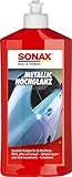 SONAX MetallicHochglanz (500 ml) spezielle Politur für alle Metalliclacke | Art-Nr....