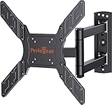 Perlegear TV Wandhalterung, Schwenkbare Neigbare TV Halterung für 26-60 Zoll Flach&Curved...