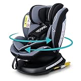 Reecle 360° Drehbar Kindersitz mit ISOFIX Gruppe 0+/1/2/3 Autositz 0-36 kg, Reboarder...