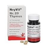 NeyVit Nr. 29 Thymus mit Thymusextrakt, Vitamin D und Selen zur Unterstützung des...