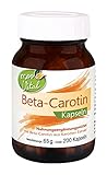 KOPP Vital® Beta-Carotin Kapseln | 1 x 200 Kapseln | 65 g | Karotten-Extrakt | Vitamin A