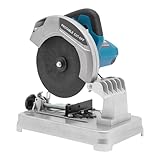Ecoggeder Kappsäge Kapp Zug Gehrungssäge 1200W Metall Schneiden Kappsäge 5200RPM 0-45°...