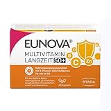 EUNOVA Langzeit 50+ - Nahrungsergänzungsmittel und Multivitamin mit Mineralstoffen und...