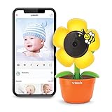 VTech RM9751 Yellow Daisy Smart Wi-Fi Babykamera, iOS und Android fähig, 1080p Full HD,...