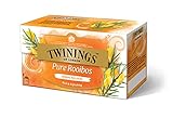 Twinings Pure Rooibos Tee, reiner Roibusch Tee im Teebeutel mit besten Roibusch-Blättern...